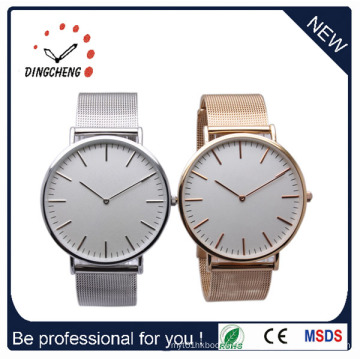 Reloj de acero inoxidable, relojes Dw para hombres, reloj delgado (DC-294)